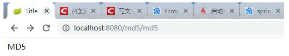 SpringBoot項目整合JSP