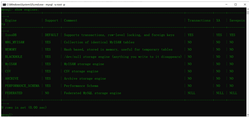 mysql面試題大全