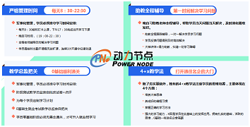 動力節點教學模式