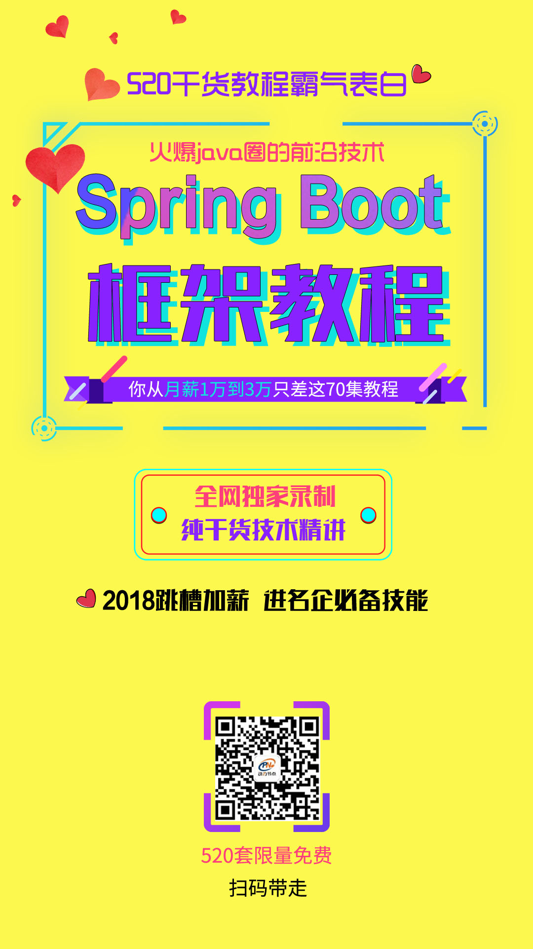 全新Spring Boot框架教程免費