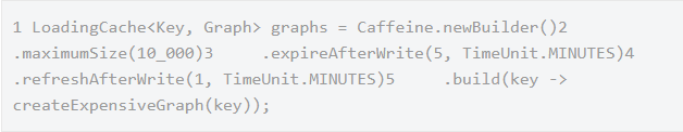 java緩存框架教程，Caffeine內(nèi)存緩存框架