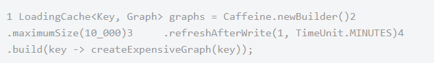java緩存框架教程，Caffeine內(nèi)存緩存框架
