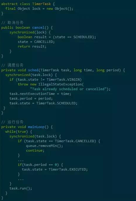 Java基礎學習：Java timer定時器調度器實現原理
