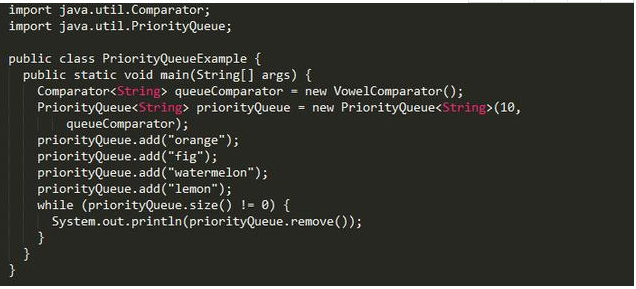 Java基礎學習：java優(yōu)先級隊列