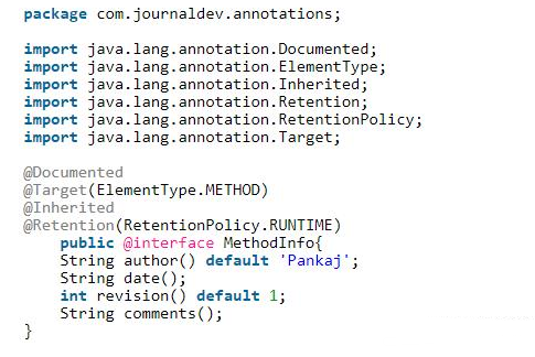 Java基礎學習：java的注釋方法