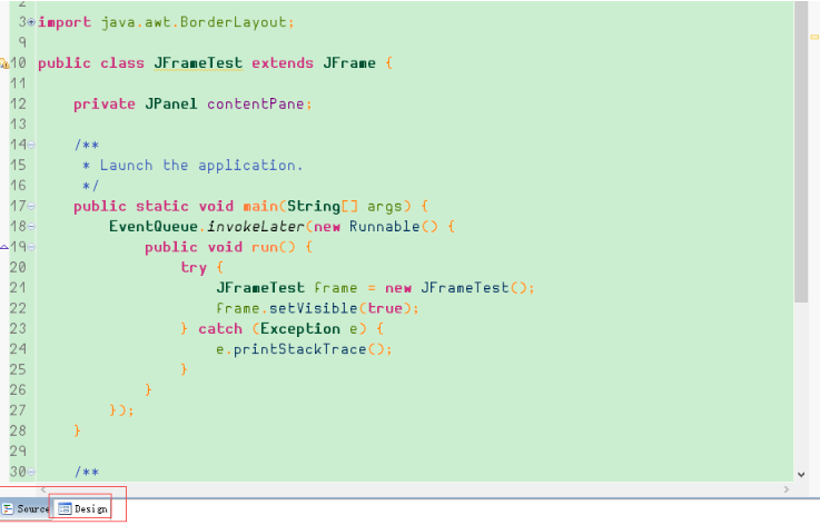 Eclipse開發環境下Java可視化編程工具