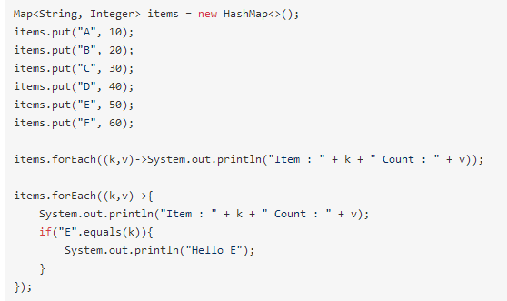 java hashmap的遍歷